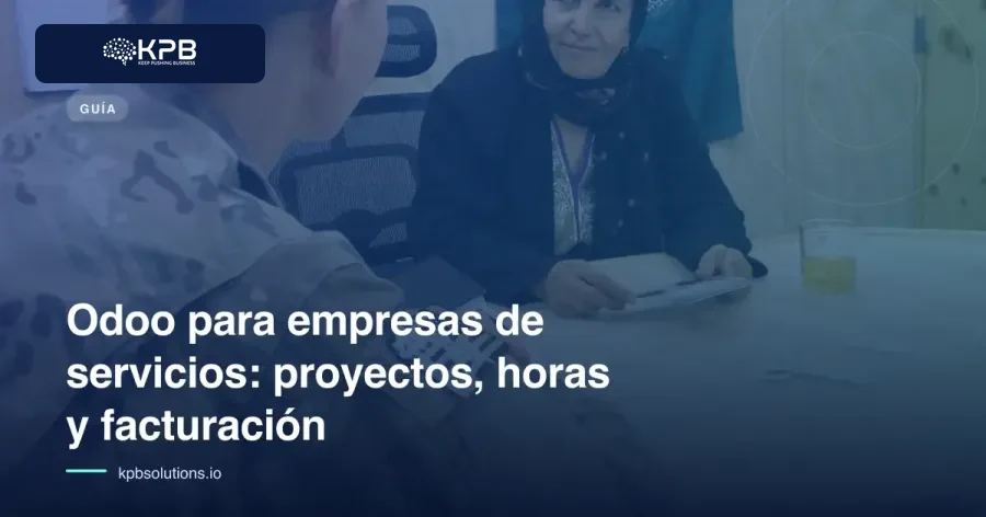 Odoo para empresas de servicios: proyectos, horas y facturación